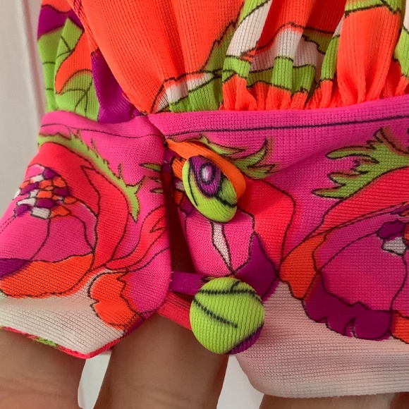 AUTHENTIC EMILIO PUCCI Formfit Rogers VINTAGE dressing gown and matching robe - Picture 9 of 12